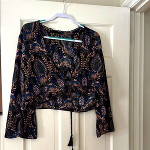 Floral Print Women's Top